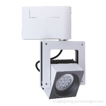 Square Shape Adjustable 18W LED Track Spotlights